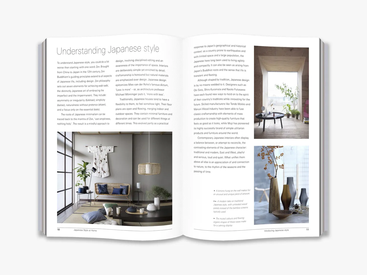 Thames & Hudson Japanese Style at Home bog – zen indretning