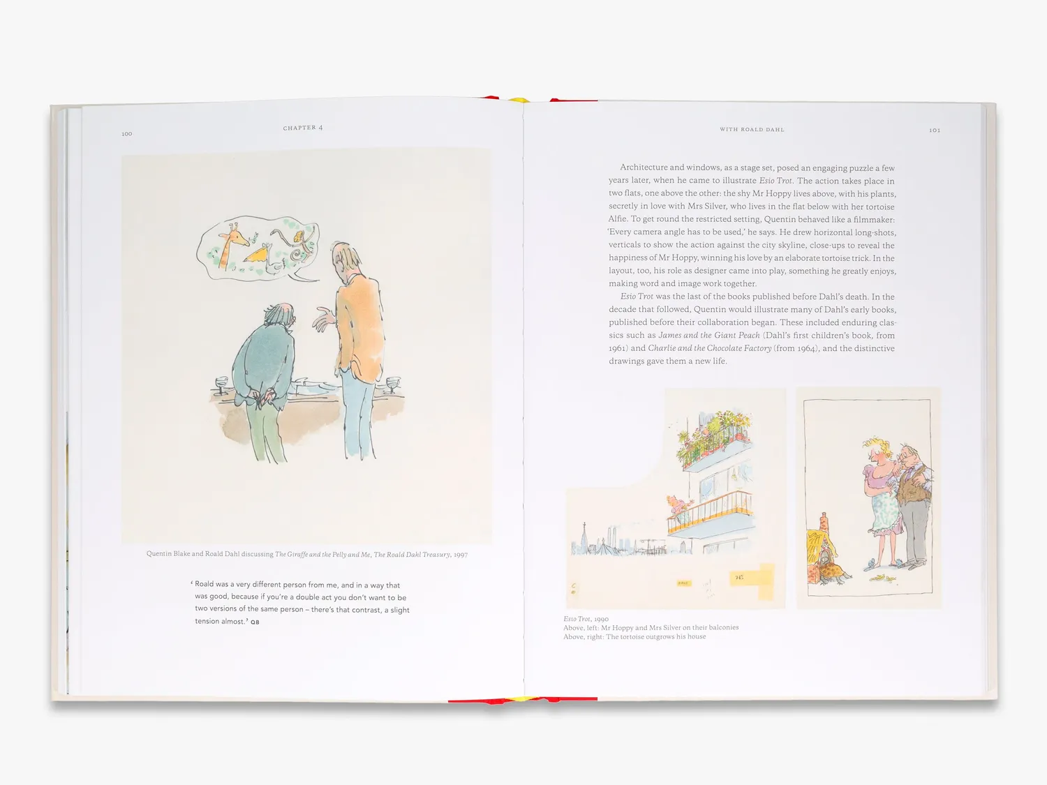 Thames & Hudson The Quentin Blake Book bog illustreret