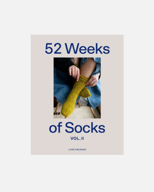 Laine 52 Weeks of Socks Vol. II strikkebog indbundet