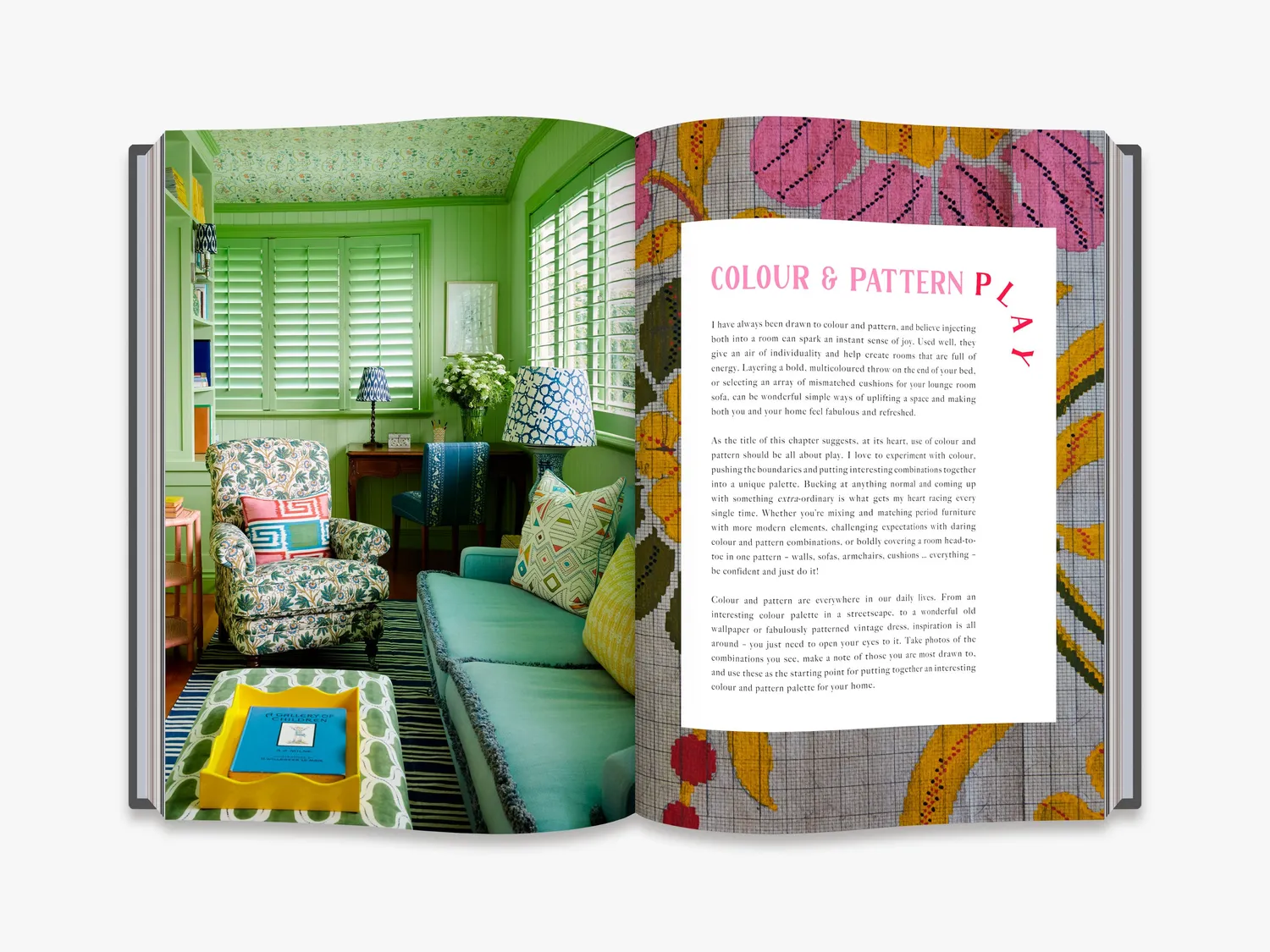 Thames & Hudson Anna Spiro A Life in Pattern bog – maksimalistisk interiør