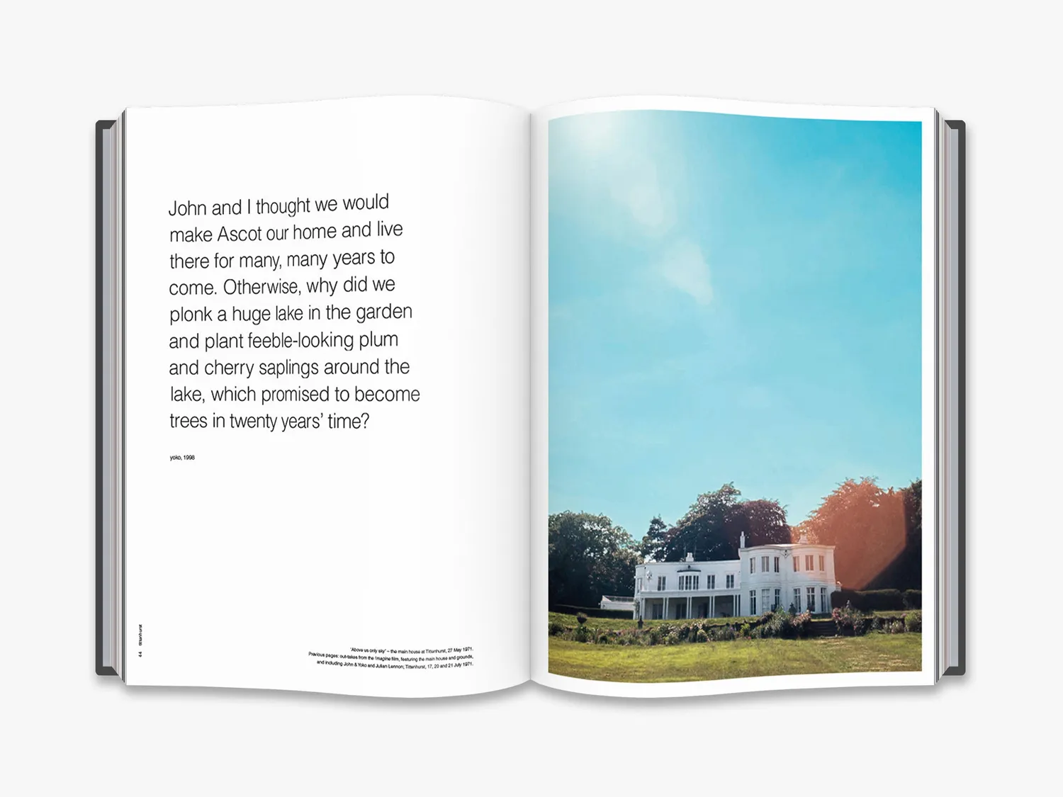 Thames & Hudson Imagine John Yoko bog musik