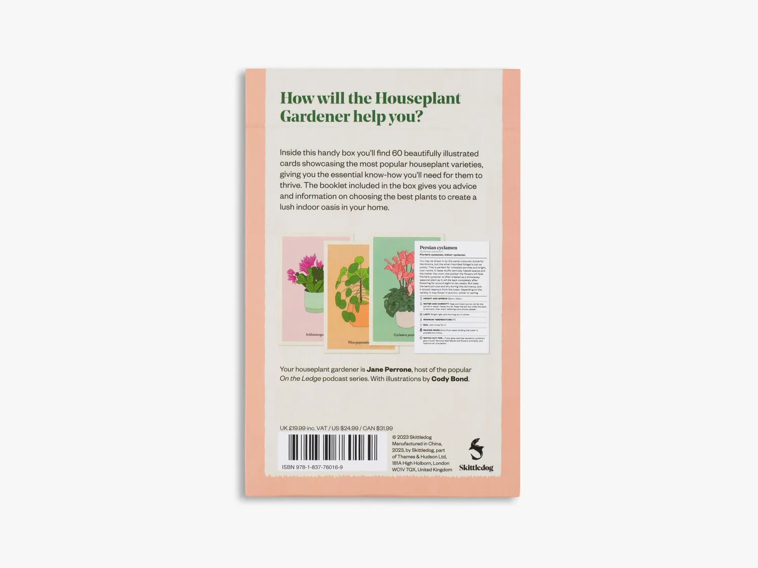 Thames & Hudson Houseplant Gardener in a Box kortbox