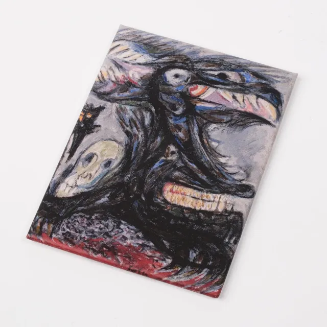 Museum Jorn Ørnens ret II magnet 6,5 x 9 cm