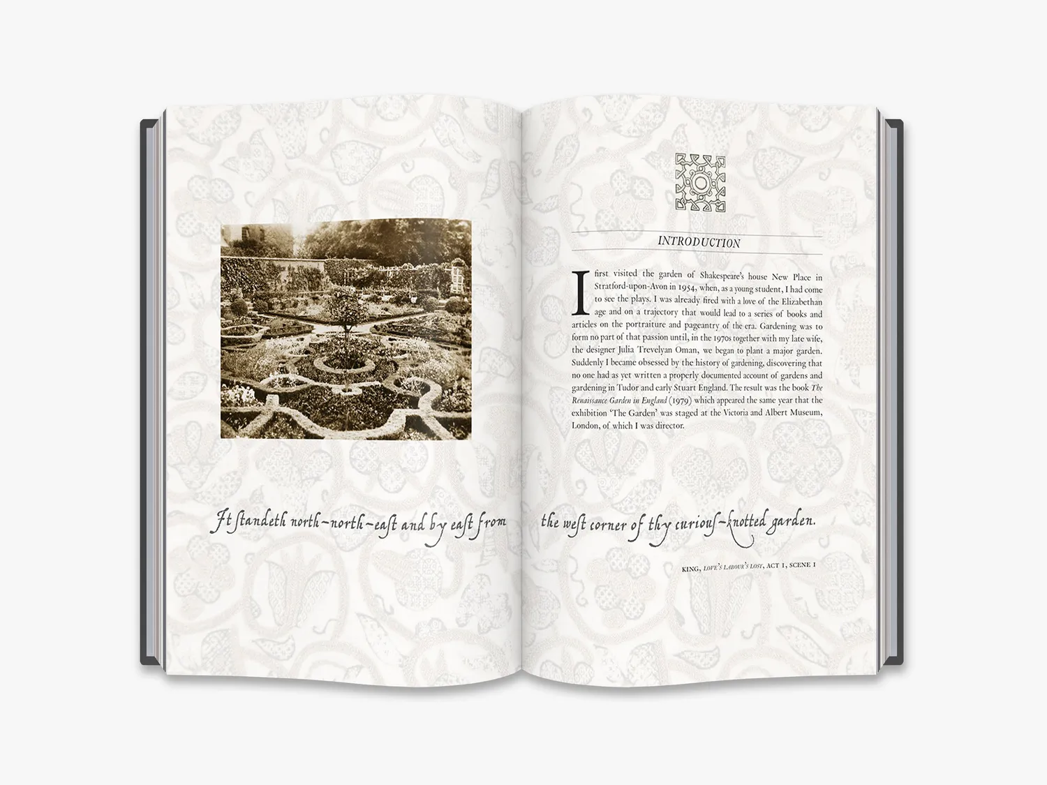 Thames & Hudson Quest for Shakespeare’s Garden bog haver
