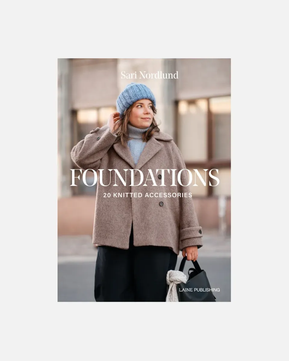 Laine Foundations Sari Nordlund strikkebog hardcover