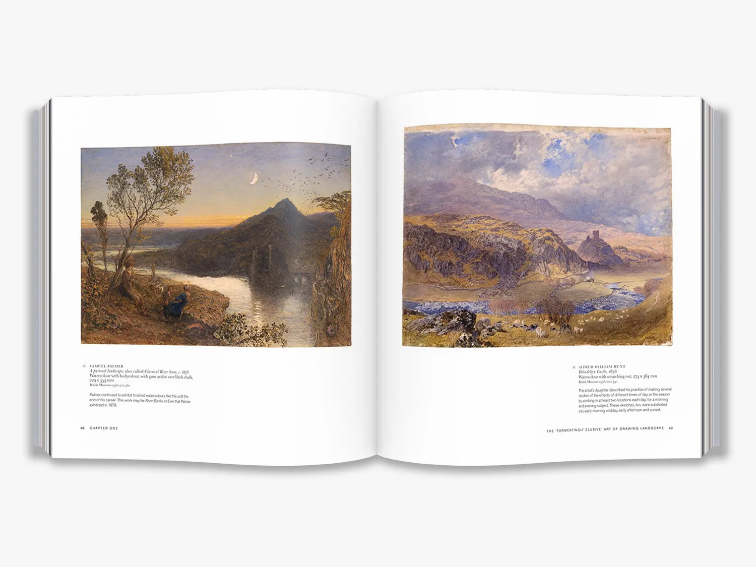 Thames & Hudson Places of the Mind akvarelbog