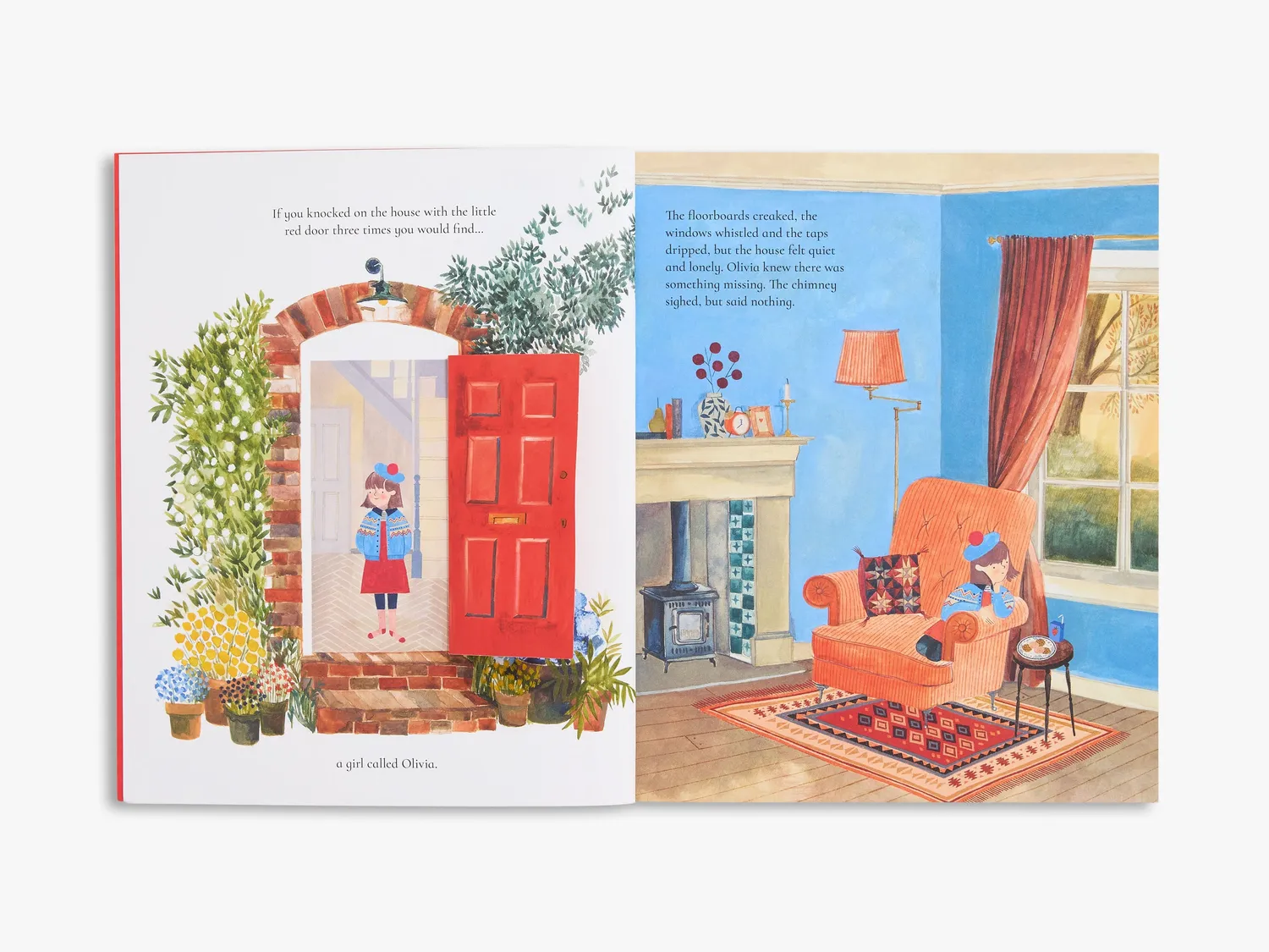 Thames & Hudson Olivia & Mouse Little Red Door børnebog