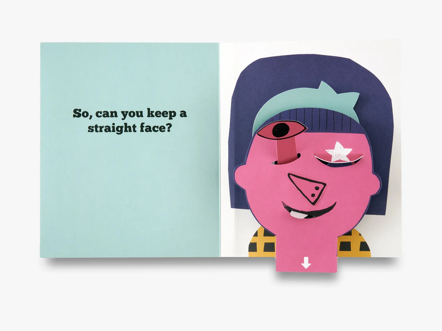 Thames & Hudson Can You Keep a Straight Face pop-op bog