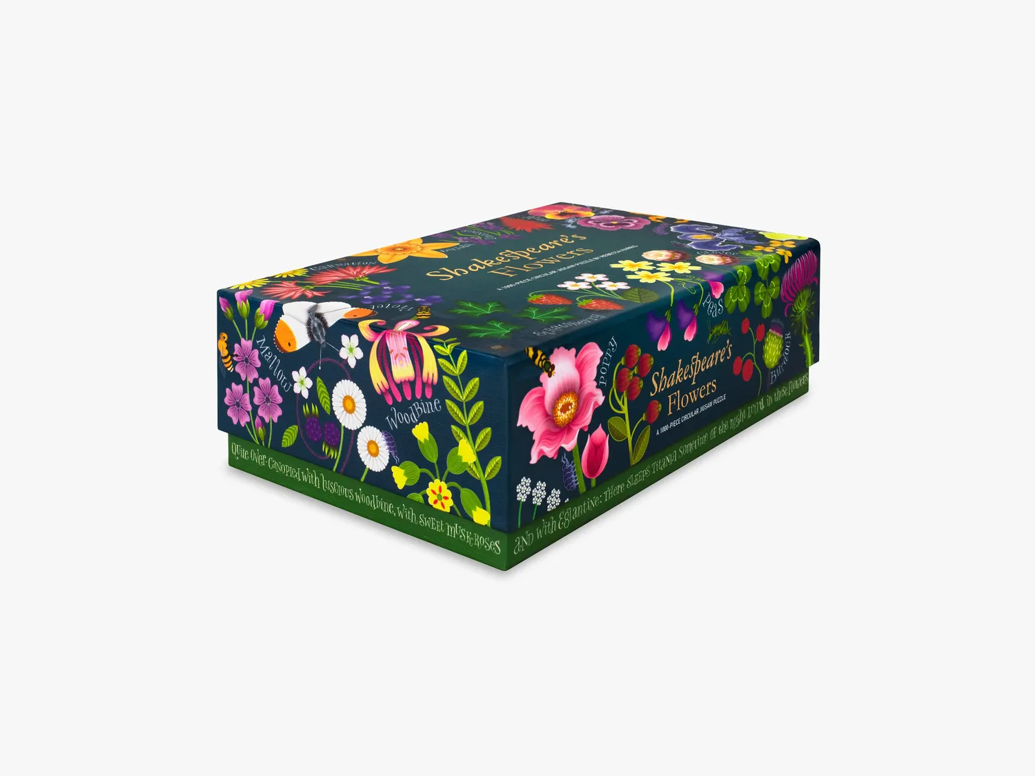 Thames & Hudson Shakespeare's Flowers puslespil 1000 brikker blomster