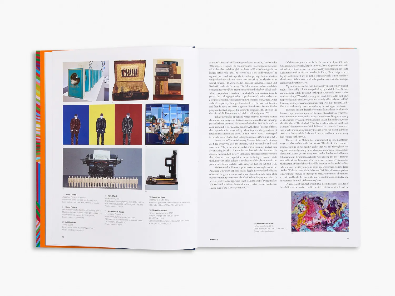 Thames & Hudson Artists of the Middle East kunstbog – 100 profiler