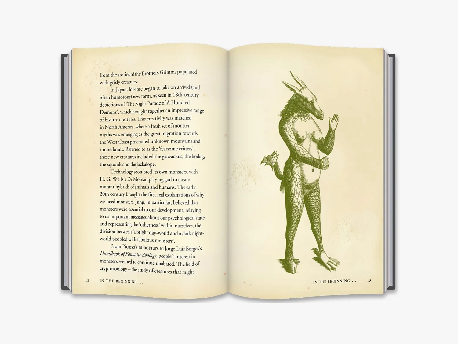 Thames & Hudson Monsters fagbog om mytologi