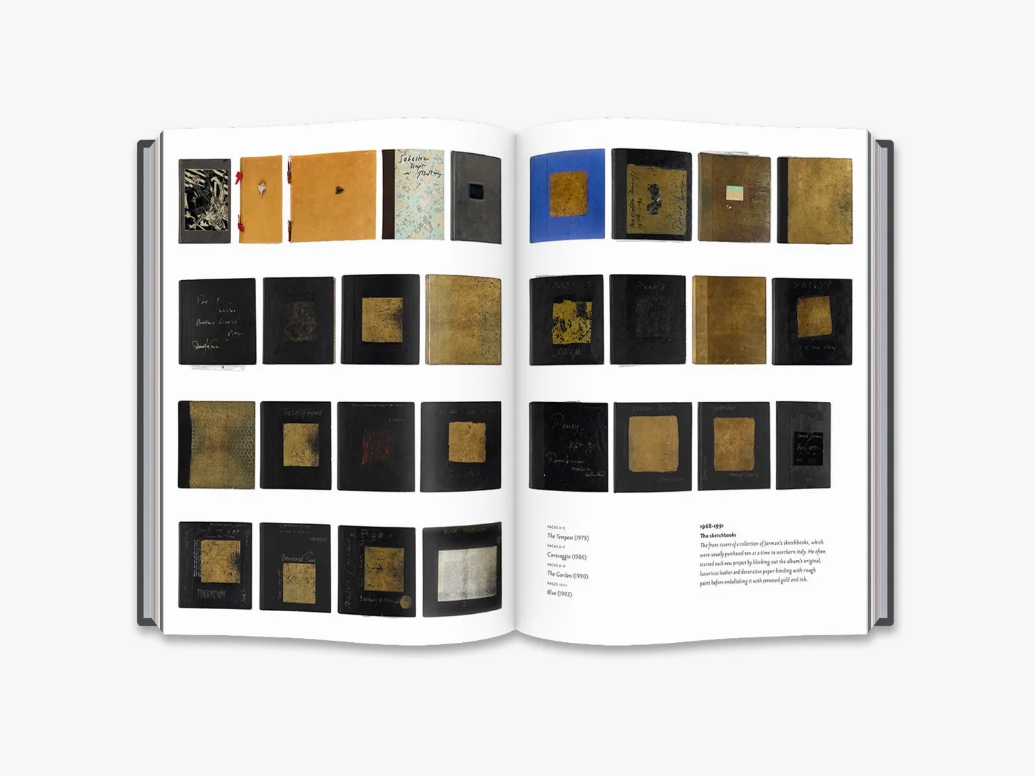 Thames & Hudson Derek Jarman's Sketchbooks bog filmkunst