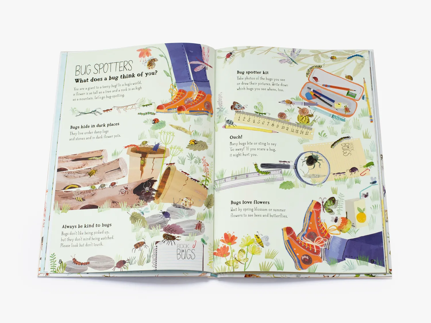Thames & Hudson The Big Book of Bugs børnebog