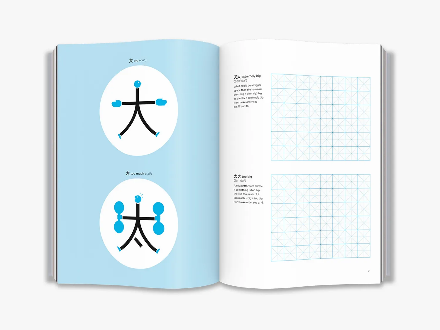 Chineasy Workbook arbejdsbog kinesiske tegn