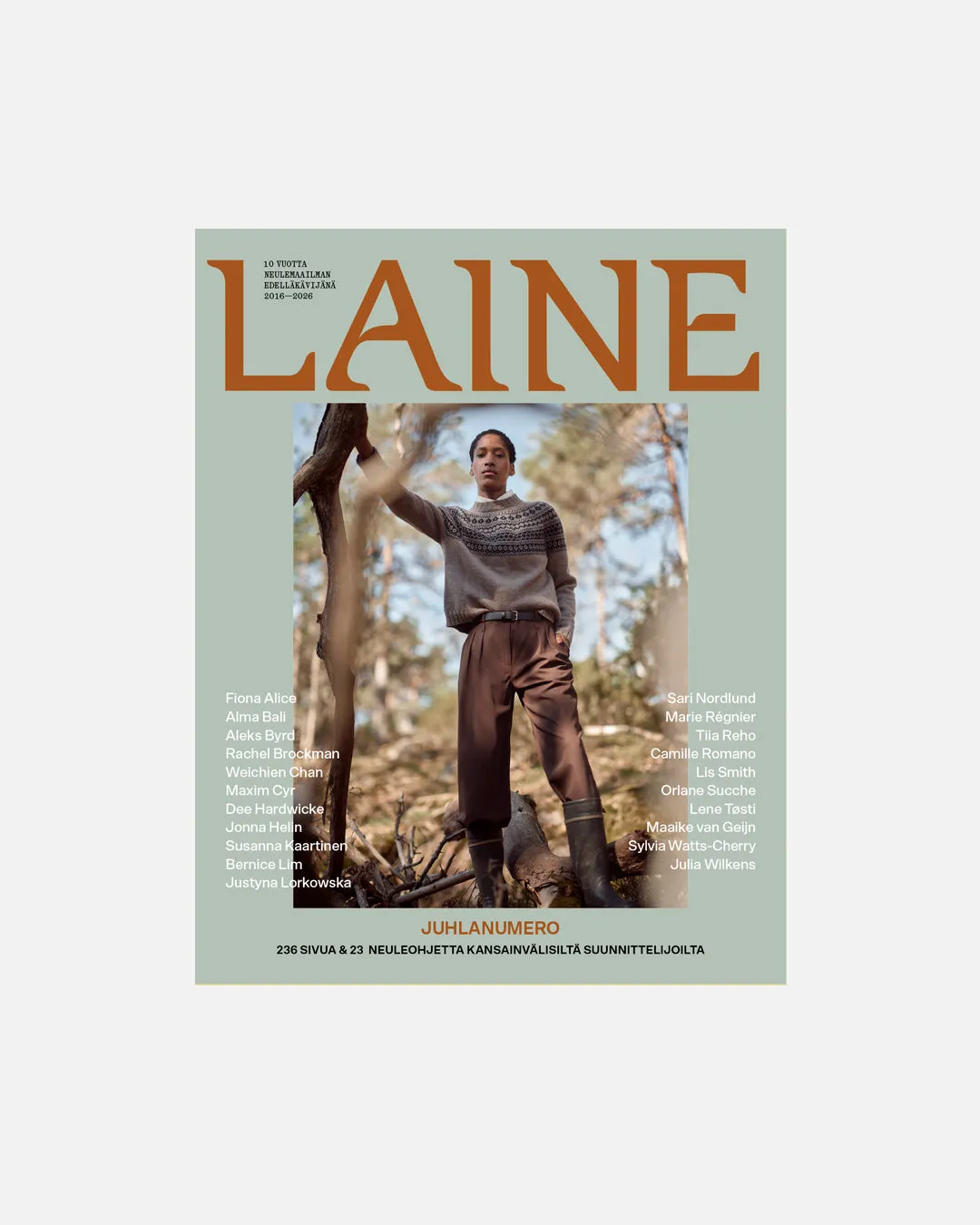 Laine Anniversary Issue strikkemagasin hæfte 23 opskrifter