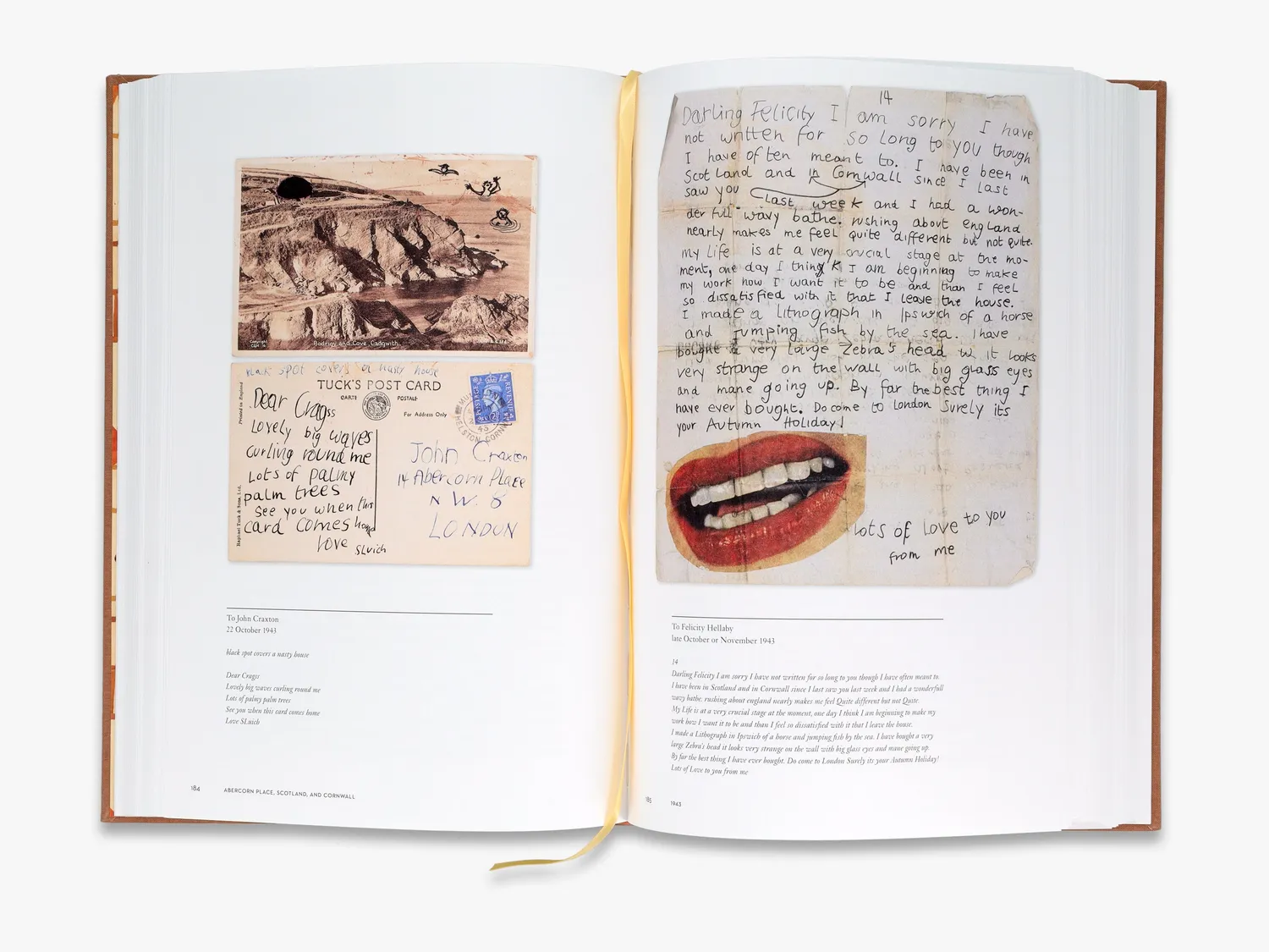Thames & Hudson Love Lucian kunstbog brevsamling