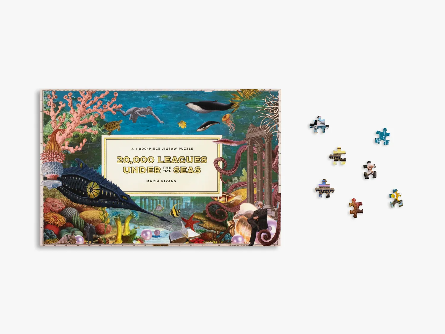 Thames & Hudson 20,000 Leagues Under the Sea puslespil