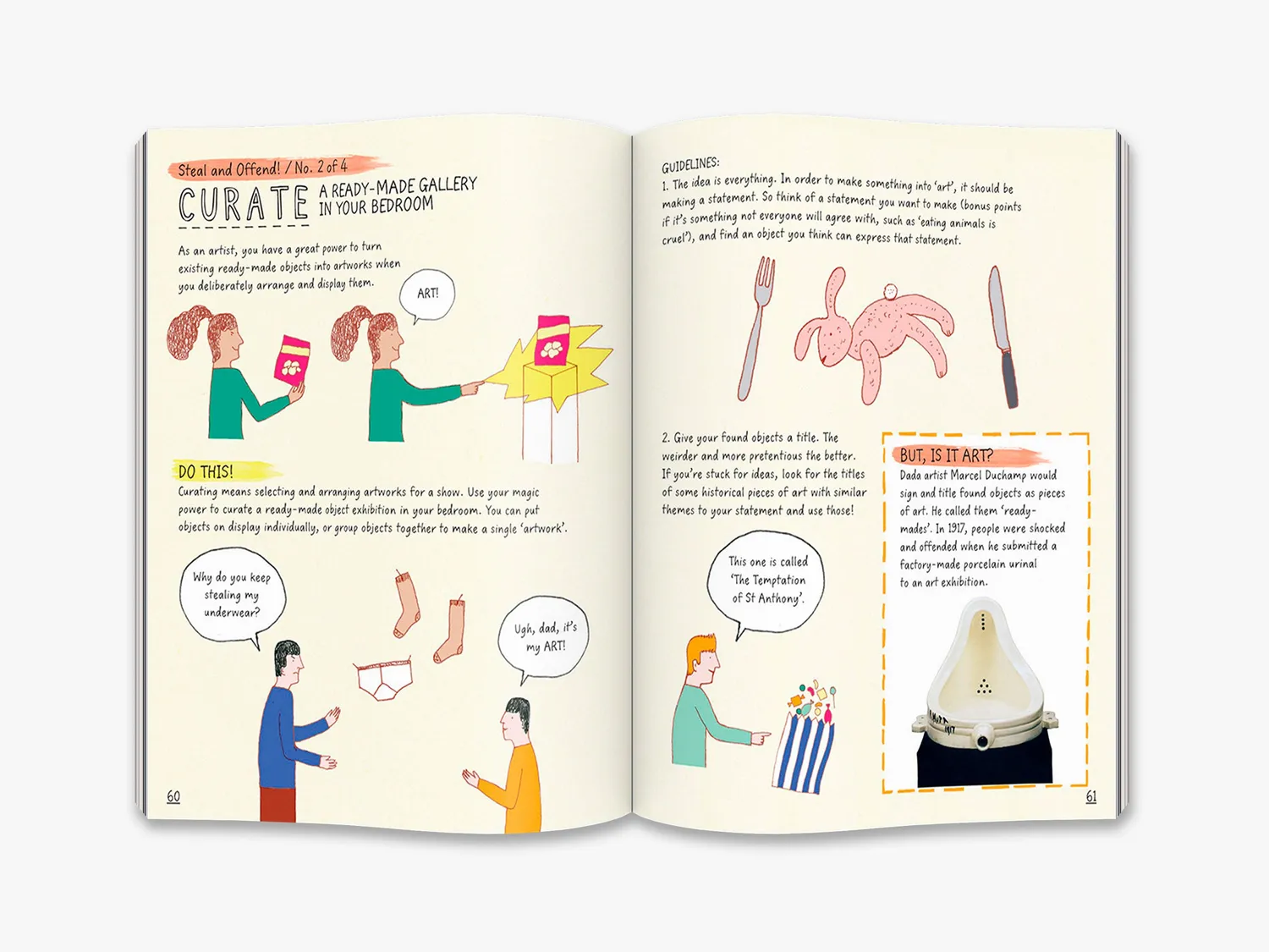 Thames & Hudson This Book Thinks Artist aktivitetsbog