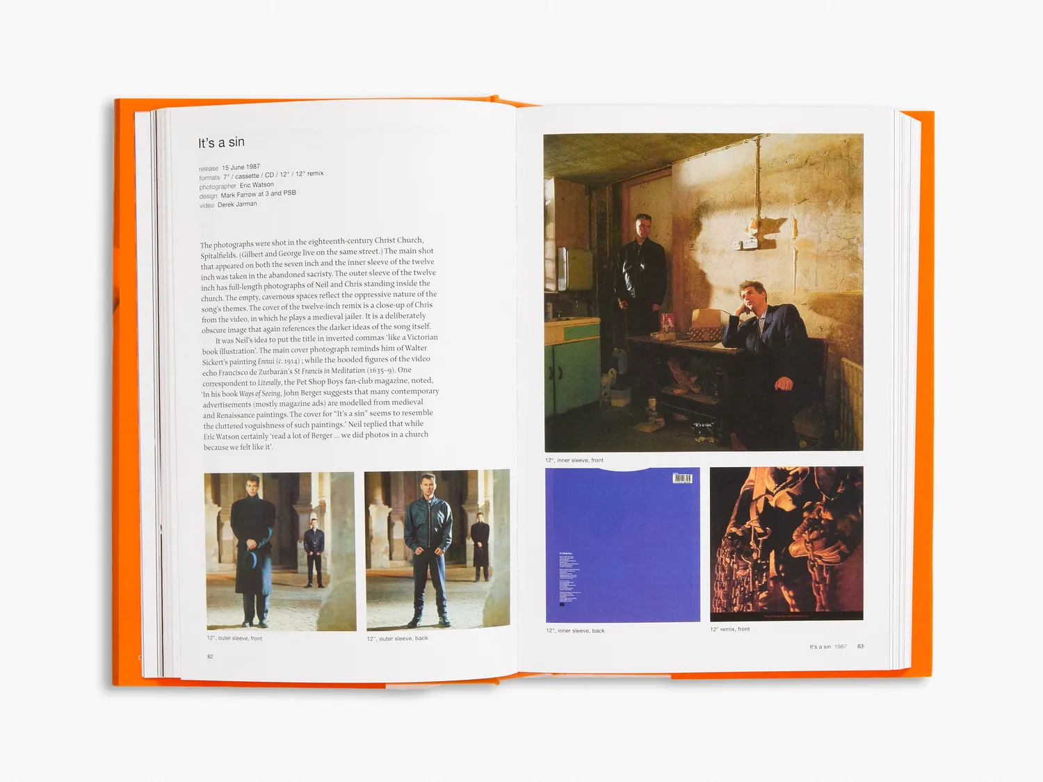 Thames & Hudson Pet Shop Boys Volume bog signeret udgave