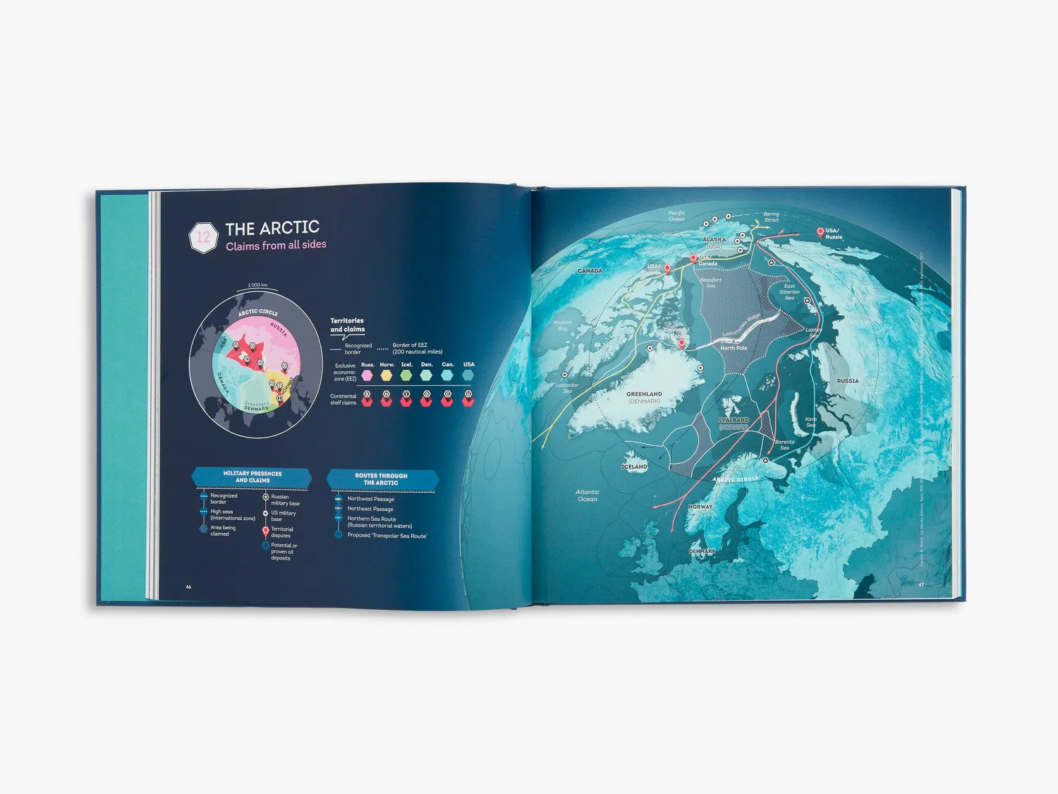 Thames & Hudson Atlas of Borders bog geopolitik