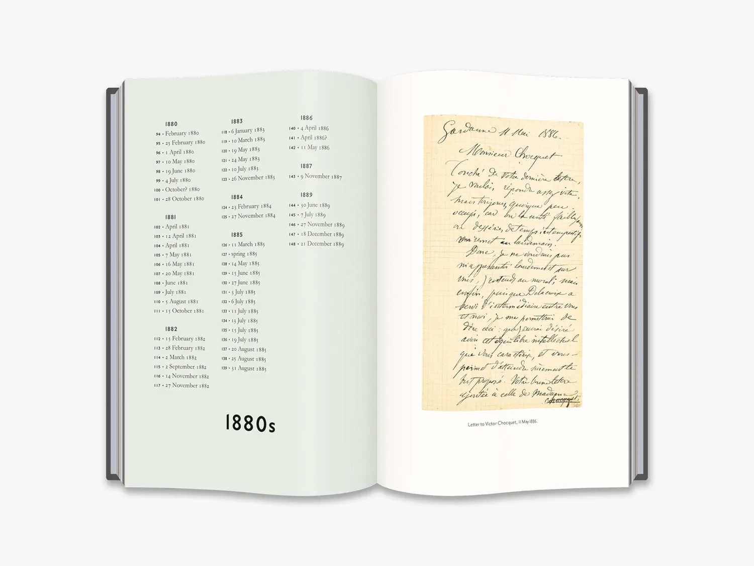 Thames & Hudson Letters of Paul Cézanne bog breve