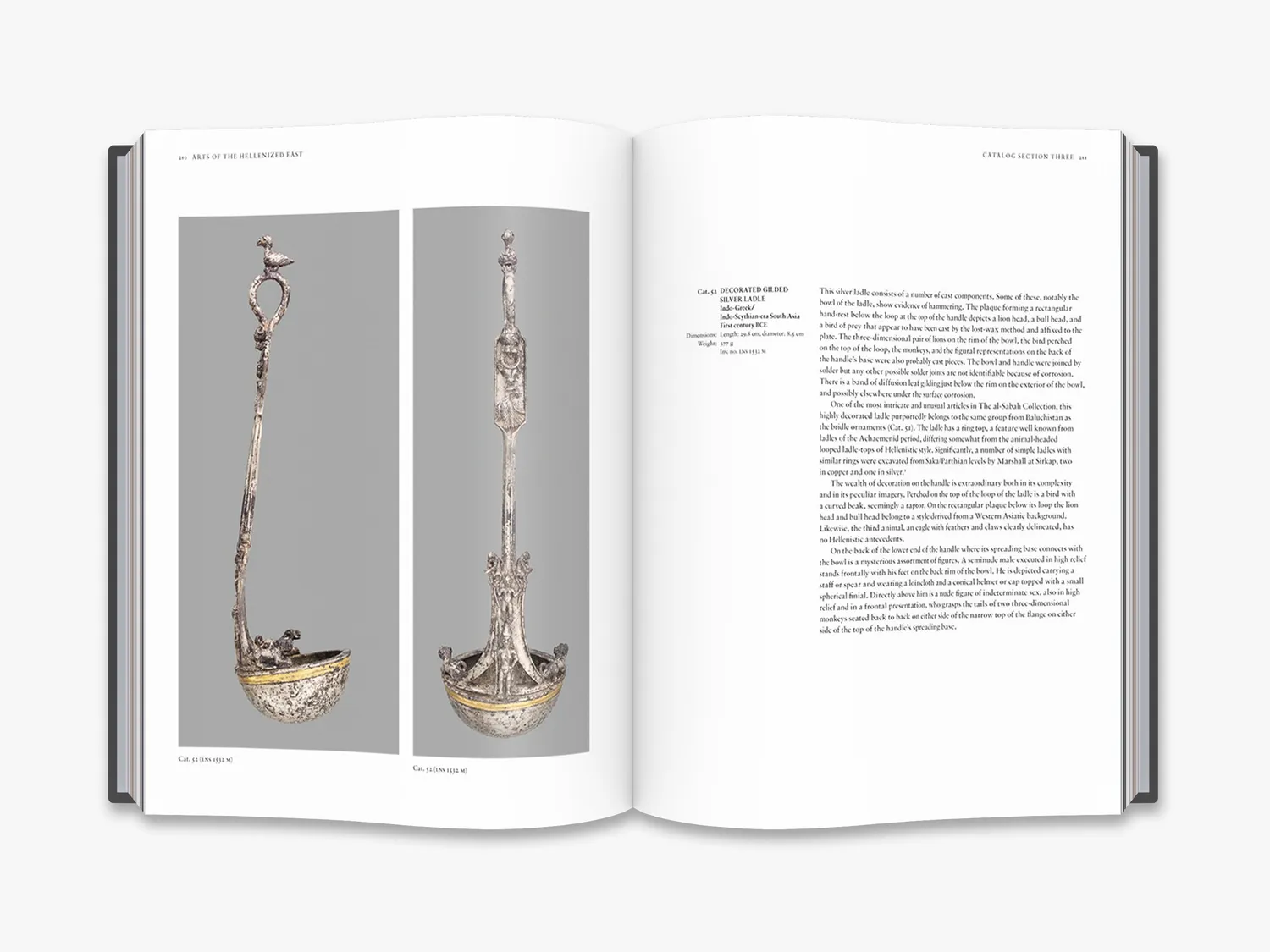 Thames & Hudson Arts of the Hellenized East bog sølvarbejde