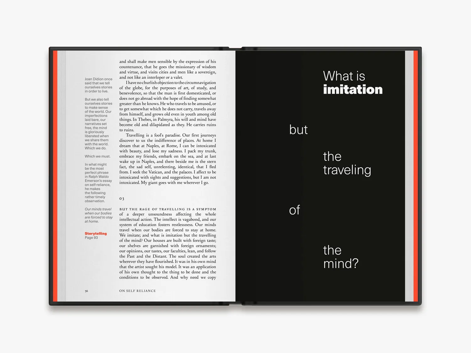 Thames & Hudson Self-Reliance filosofibog essays