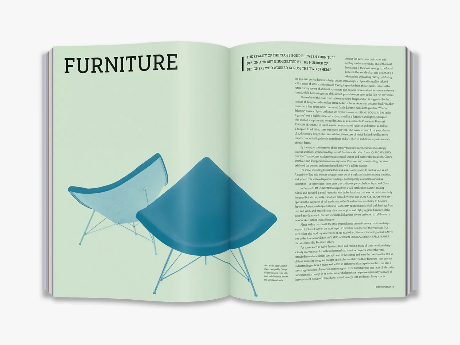 Thames & Hudson Mid-Century Modern Design bog – designklassikere