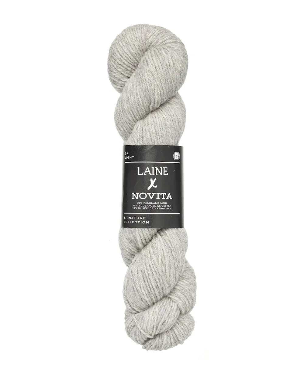 Laine x Novita DK strikkegarn Cloudy Cotton 100 g uld