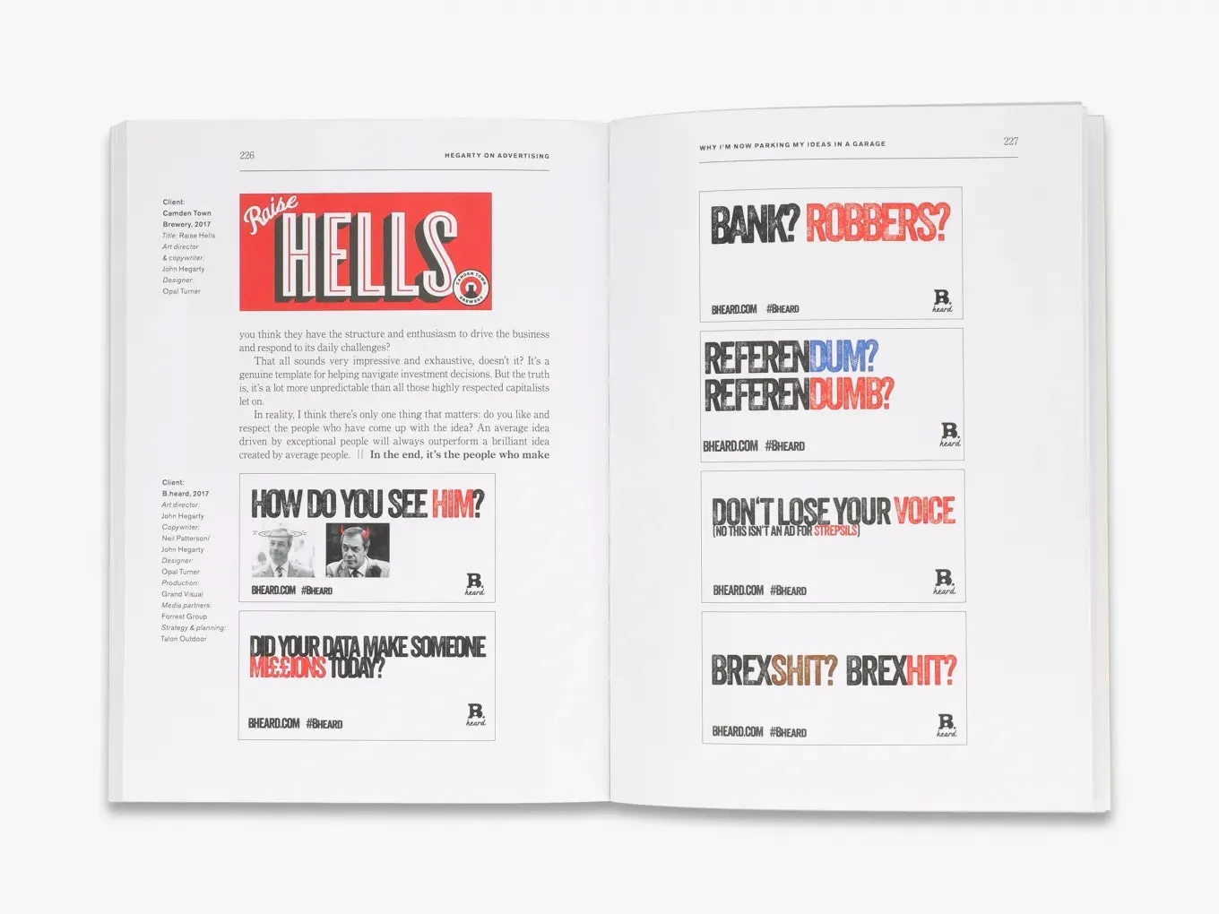 Thames & Hudson Hegarty on Advertising reklamebog