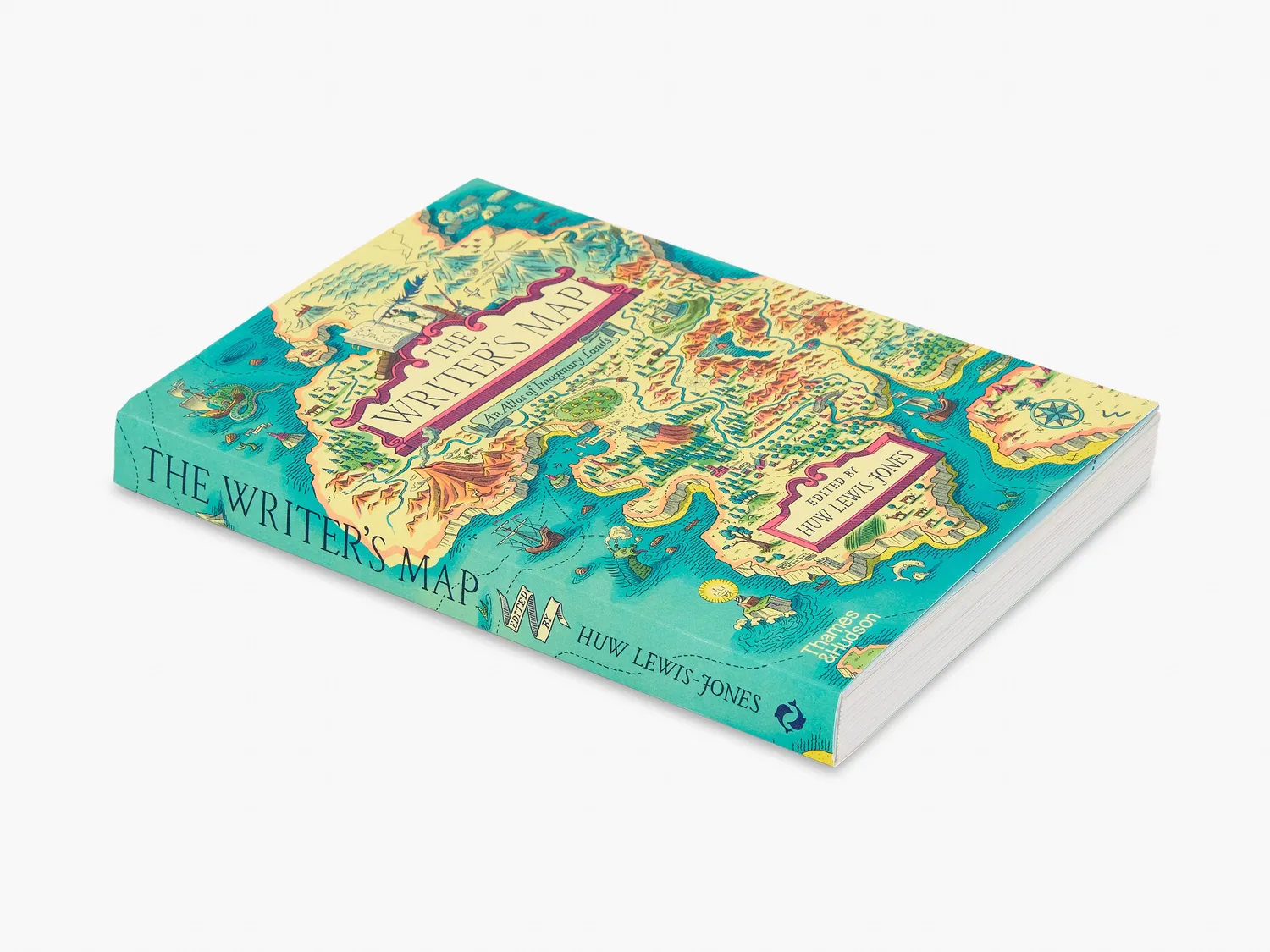 Thames & Hudson The Writer's Map bog kort og litteratur