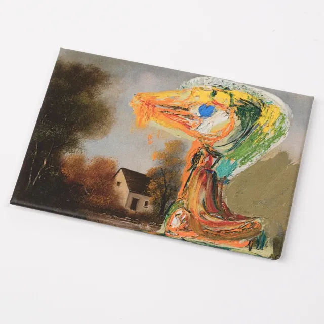 Museum Jorn Den foruroligende ælling magnet 6,5x9 cm