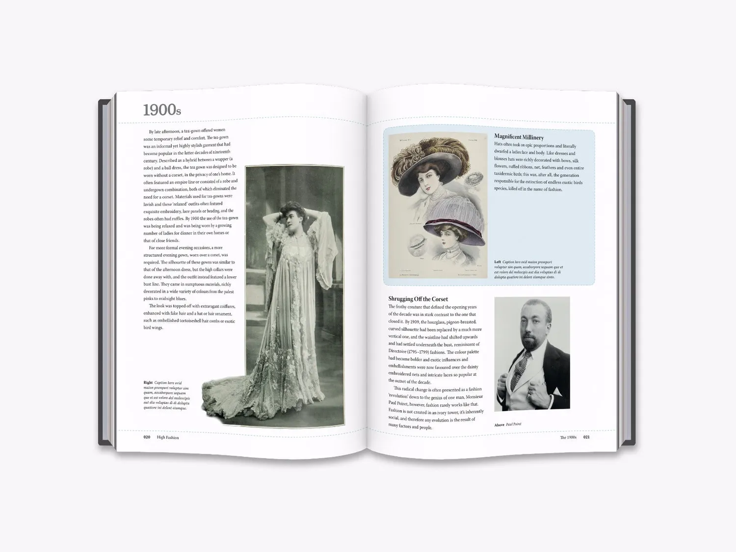 Thames & Hudson High Fashion modebog – design i 1900-tallet