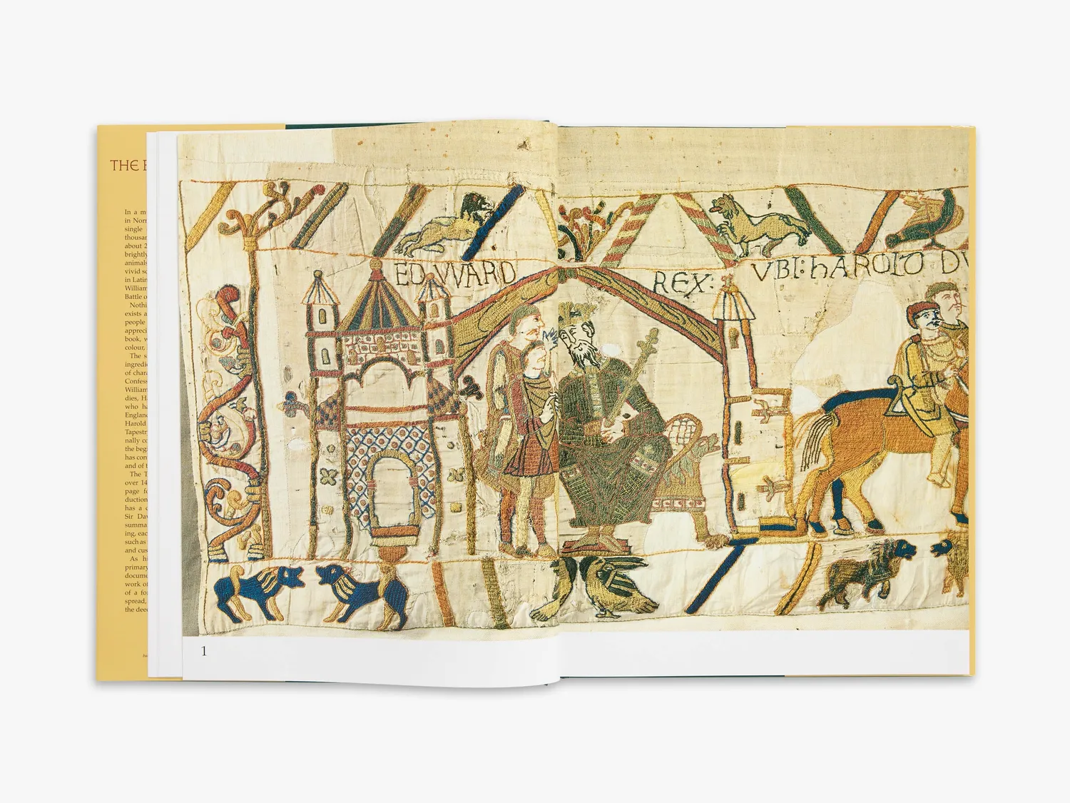 Thames & Hudson Bayeux Tapestry kunstbog illustreret
