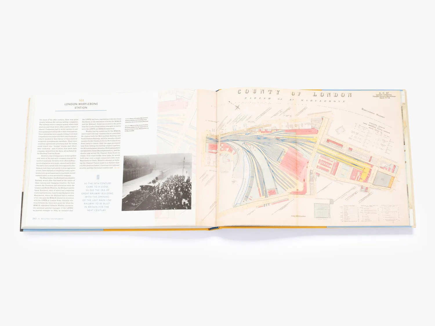 Thames & Hudson Railways bog – jernbanehistorie