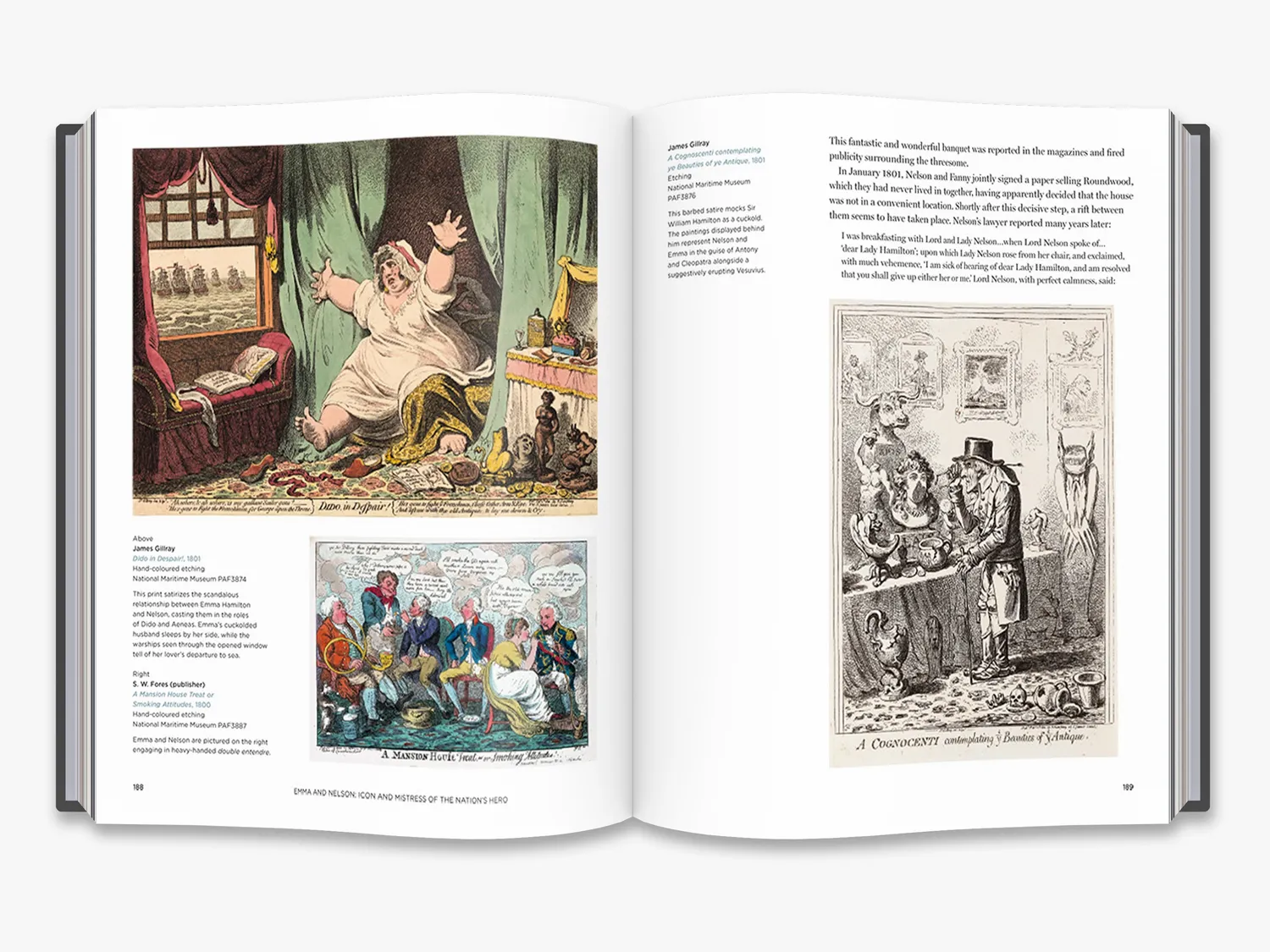 Thames & Hudson Emma Hamilton bog – illustreret biografi