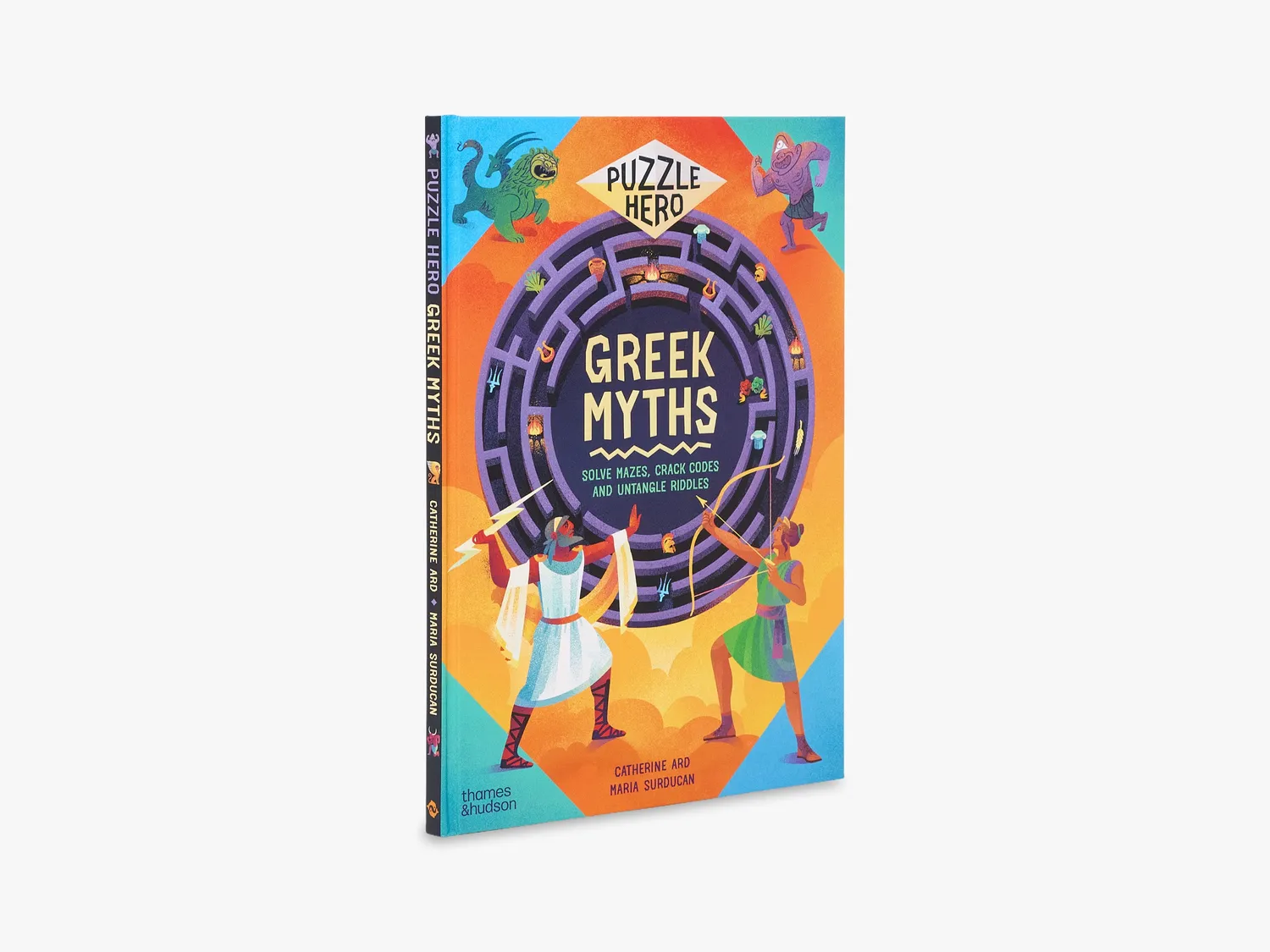 Thames & Hudson Puzzle Hero Greek Myths puslebog – græske myter