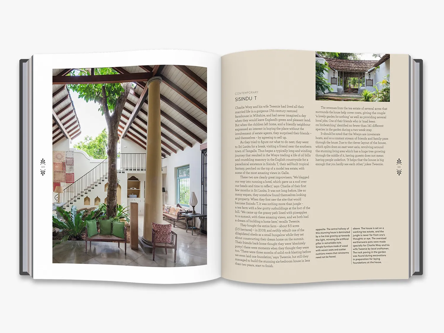 Thames & Hudson At Home in Sri Lanka bog interiør 26 huse