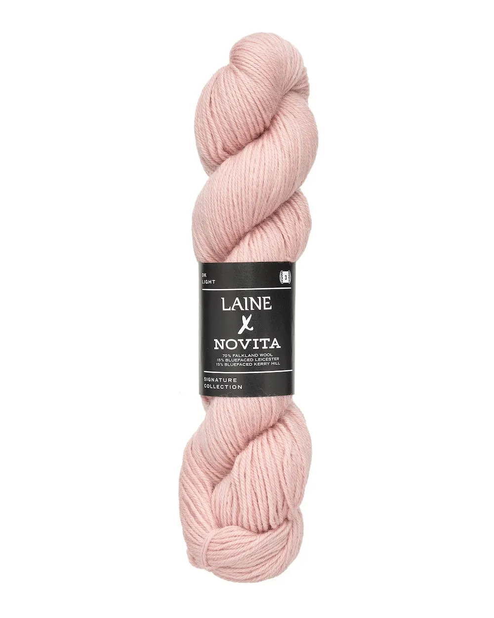 Laine x Novita DK strikkegarn Cloudy Cotton 100 g uld