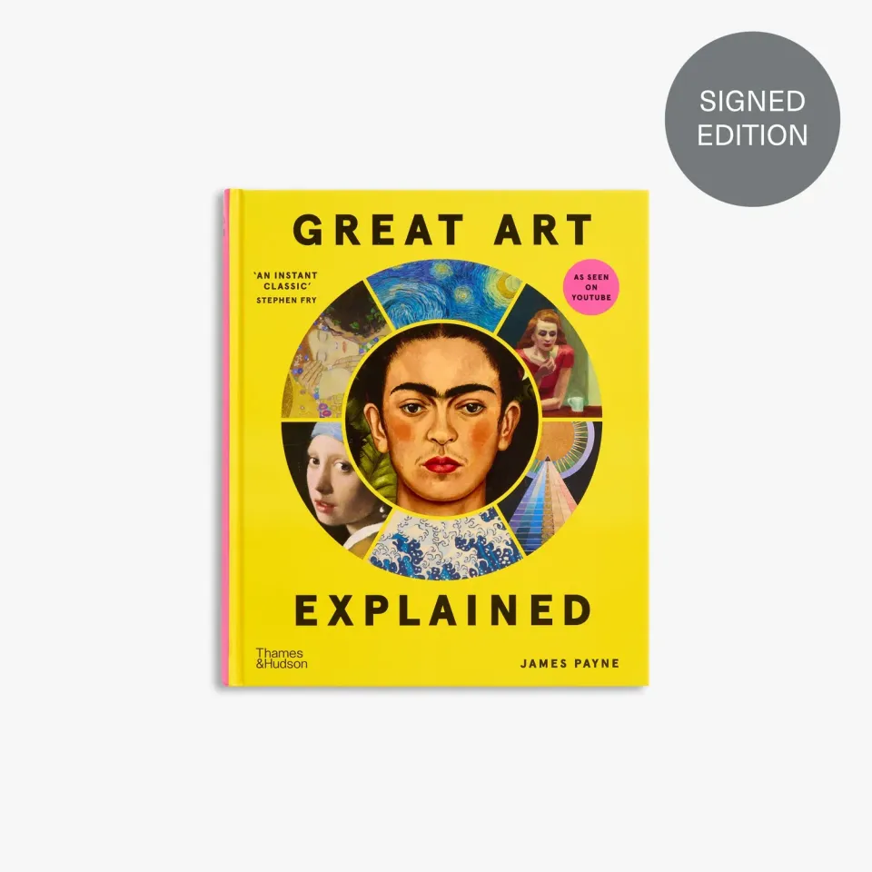 Thames & Hudson Great Art Explained signeret bog
