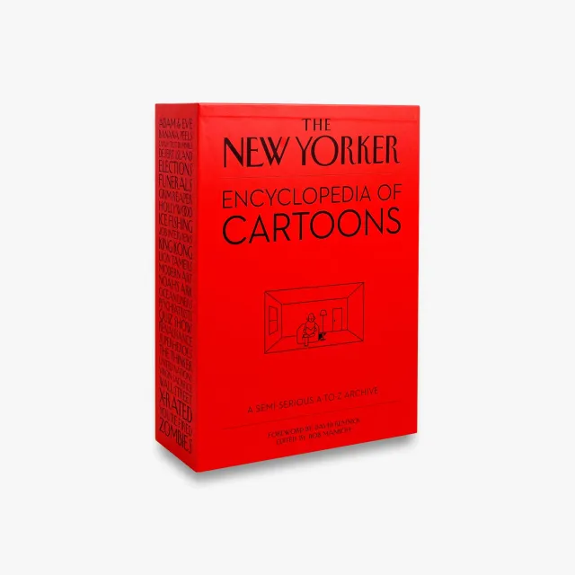 Thames & Hudson New Yorker Cartoons bog 2 bind kassette