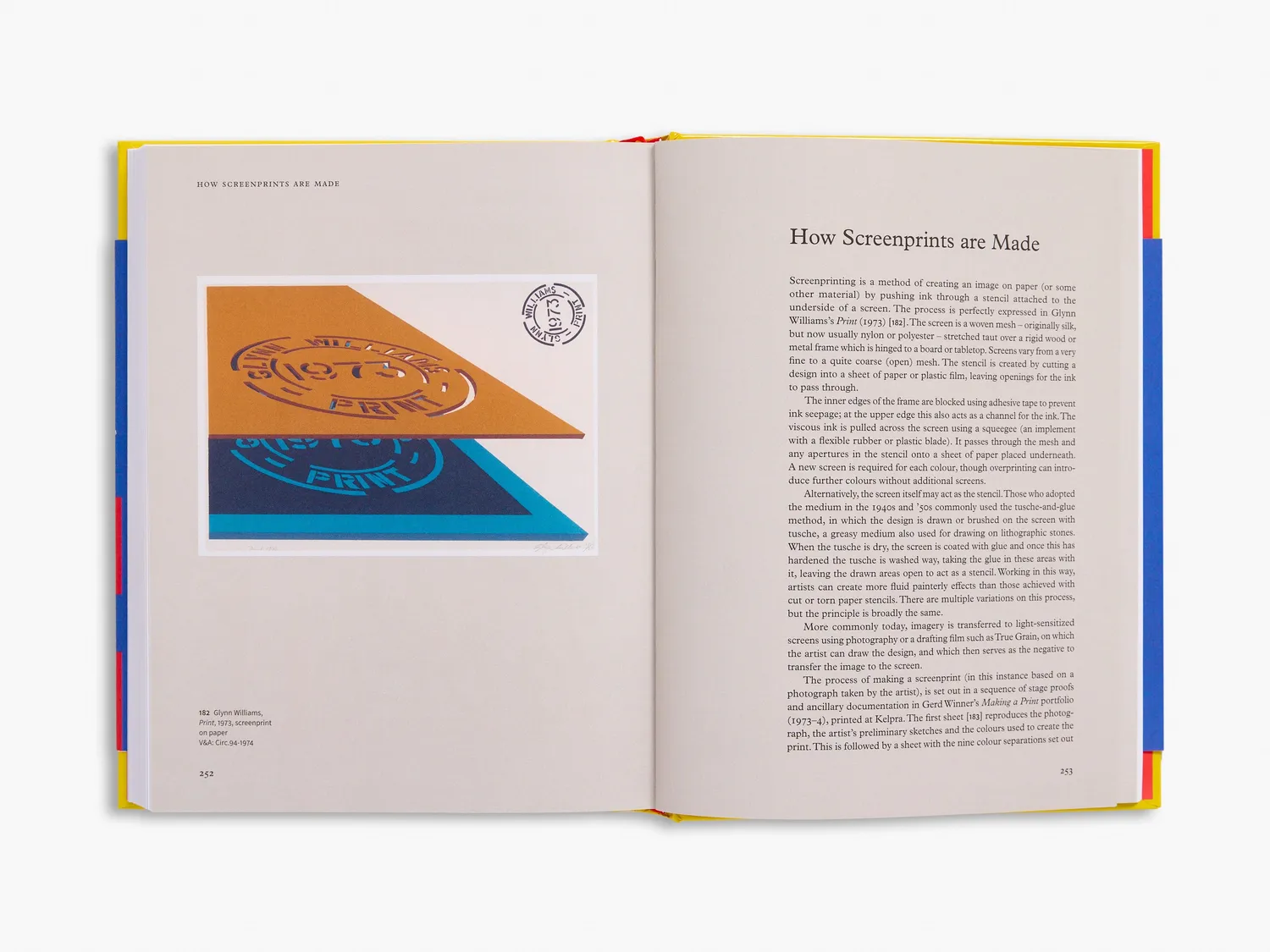 Thames & Hudson Screenprints V&A kunstbog serigrafi