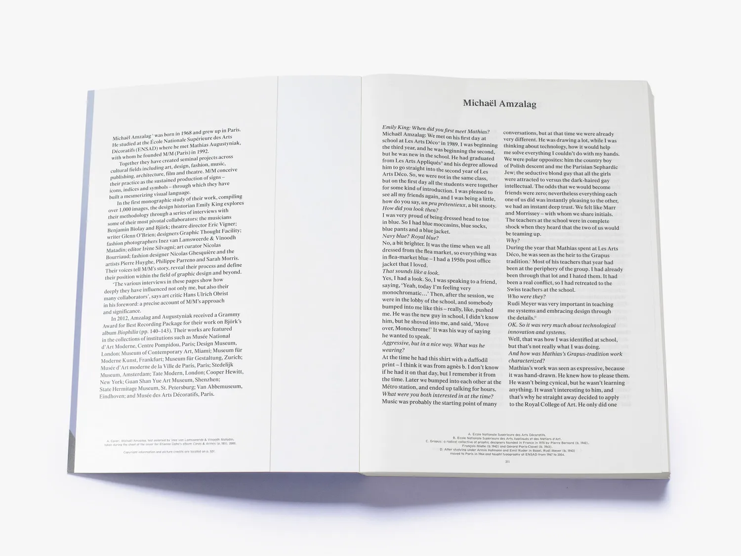 Thames & Hudson M to M of M/M Paris Vol.1 bog