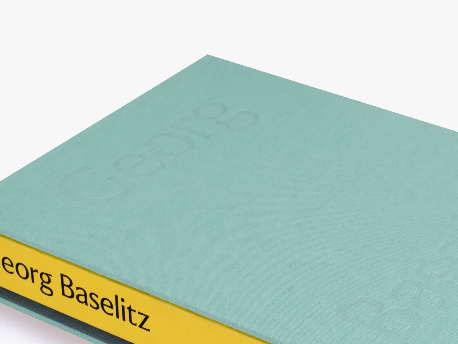 Thames & Hudson Georg Baselitz Special Edition bog signeret tryk