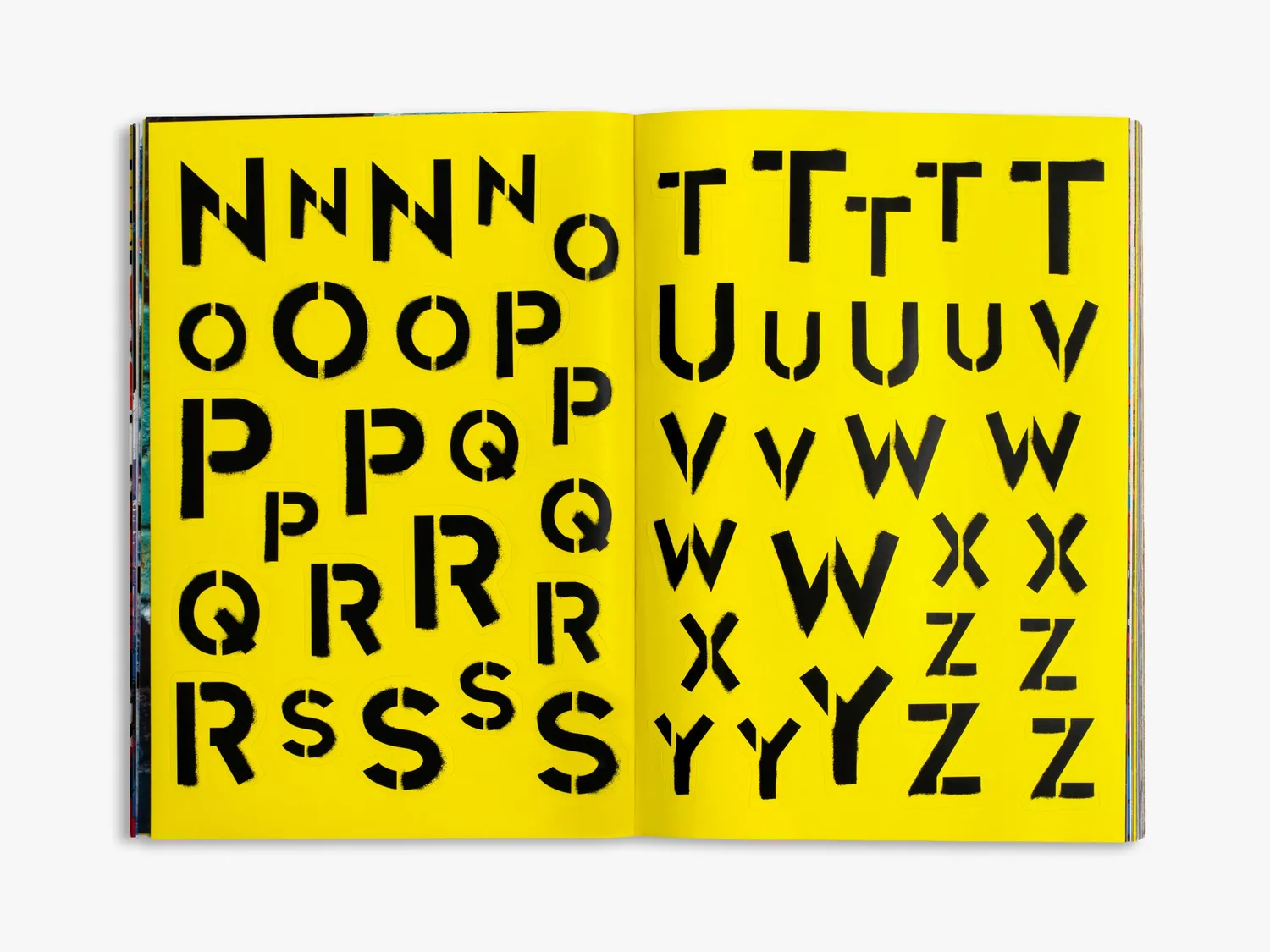 Thames & Hudson Graffiti Alphabet klistermærkebog