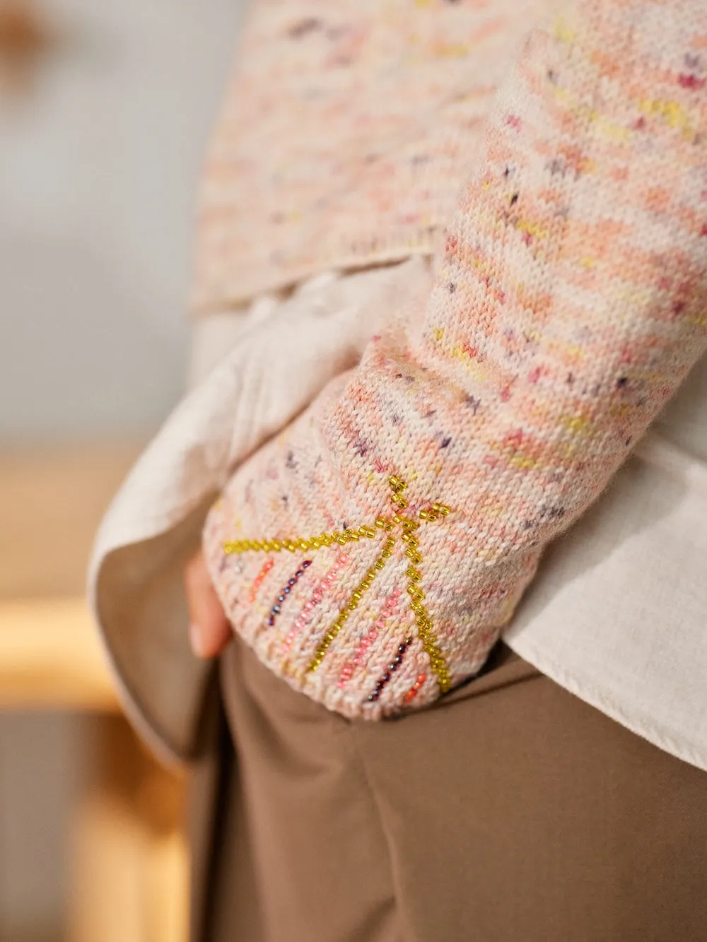 Tukubook Nordic Knits Beaded Colourwork strikkebog indbundet engelsk