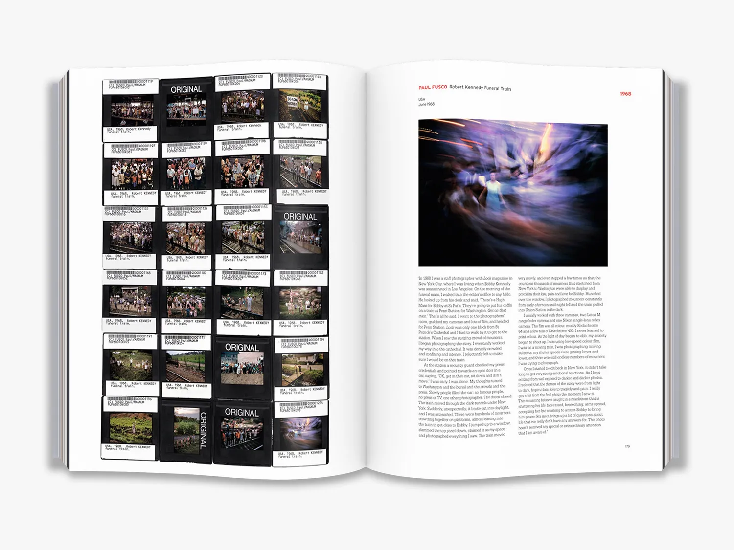Thames & Hudson Magnum Contact Sheets fotobog