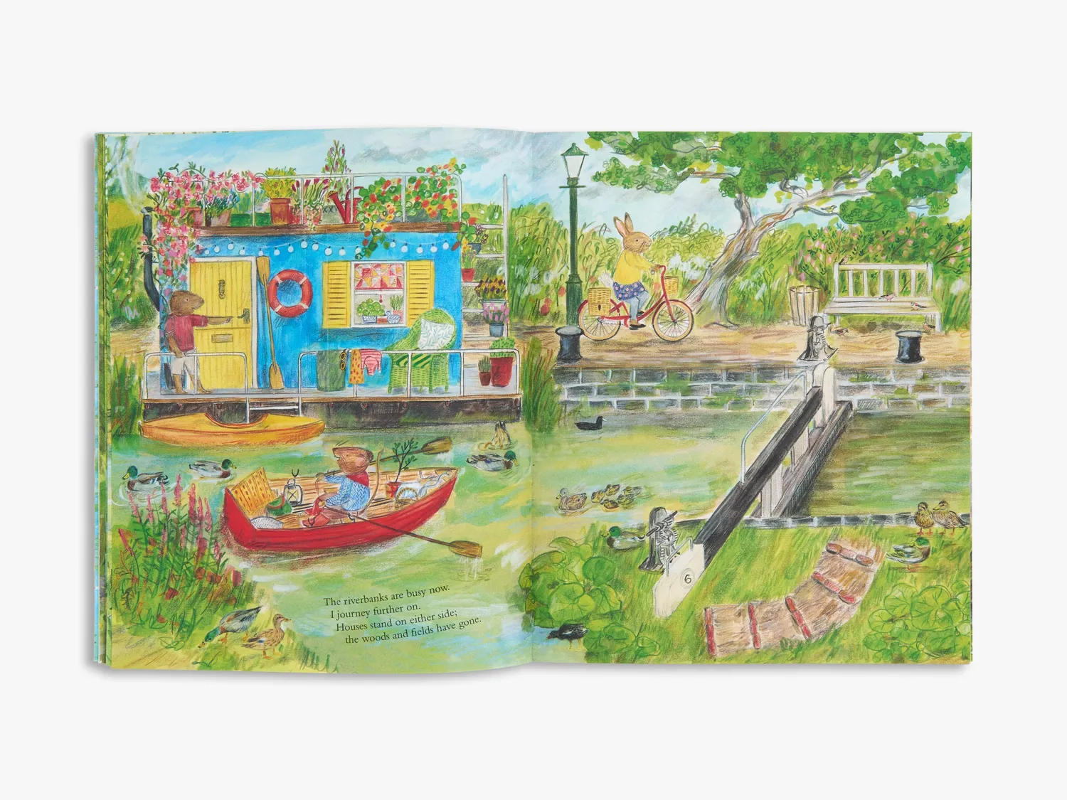 Thames & Hudson Mouse on the River billedbog Alice Melvin