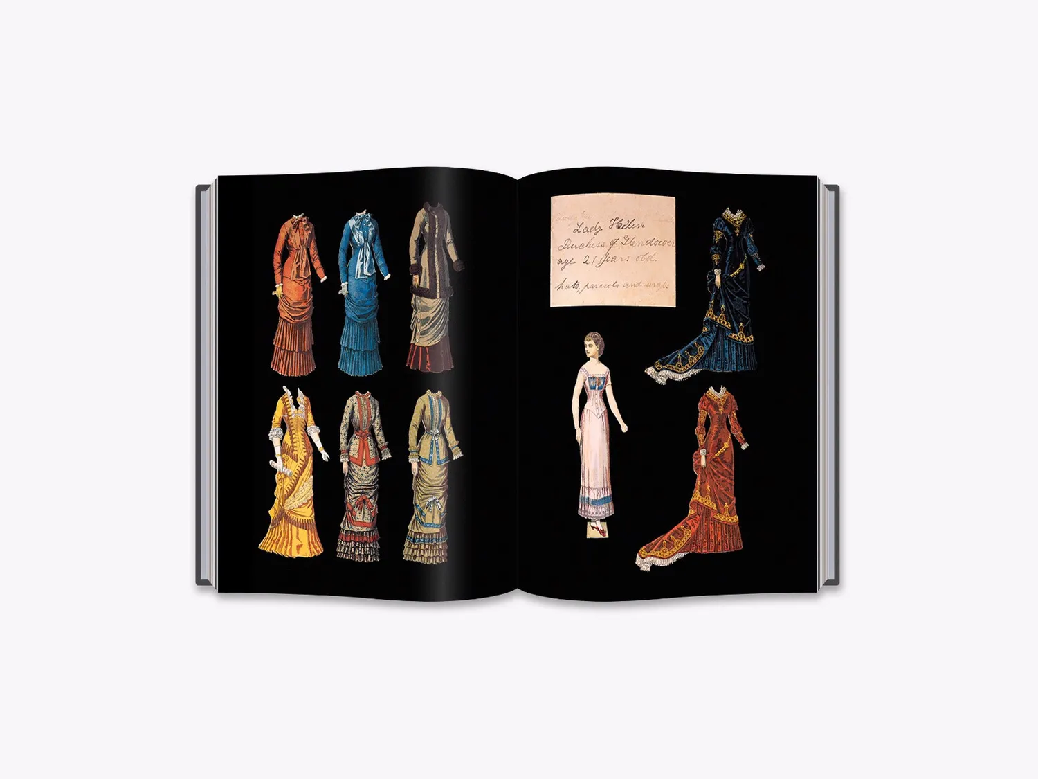 Thames & Hudson Paper Doll's House billedbog med dukker collage