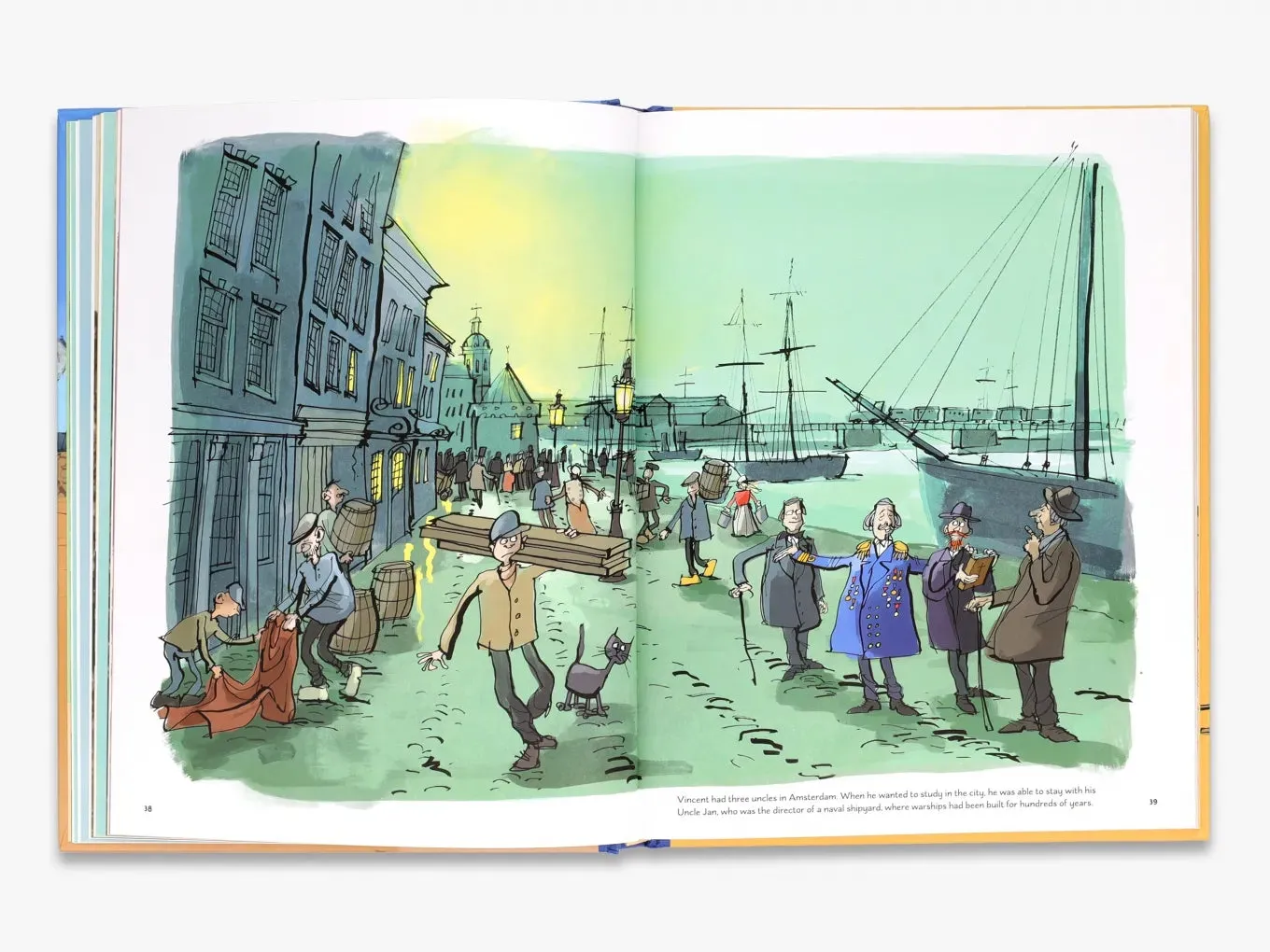 Thames & Hudson The Vincent van Gogh Atlas bog Junior Edition illustreret